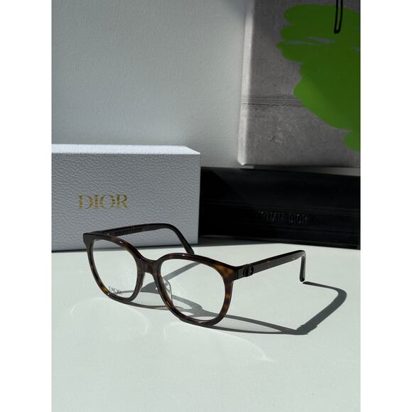 NEW Dior 30MontaigneMiniO R3I Eyeglasses Frames in Brown - Picture 3 of 7